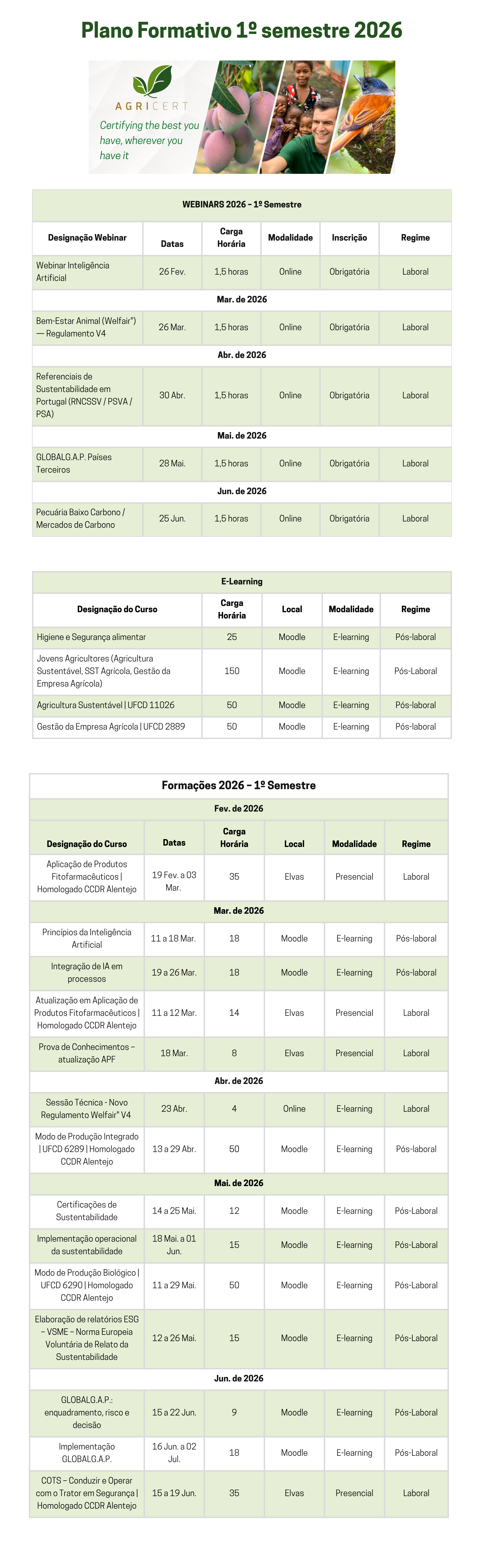 Plano formativo 1º semestre 2026 3